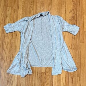 Express Heather Gray Cotton Top